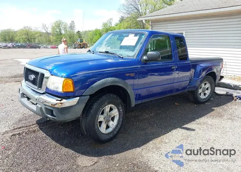 2004 Ford Ranger Edge/Tremor/Xlt z USA, uszkodzony, nr VIN 1FTZR45EX4PB53782